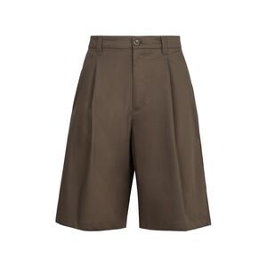DEPARTMENT FIVE Pleated Wide-Leg Tailored Shorts Men GREEN Pants
